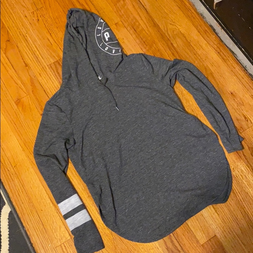 Pink light hoodie M